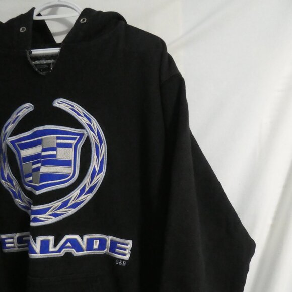 Vintage Y2K | STEVE & BARRY'S | large | Escalade - Cadillac Hooded Sweatshirt - Picture 6 of 16